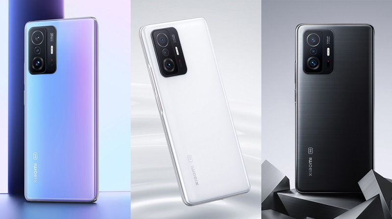 Xiaomi 11T v&agrave; 11T Pro c&oacute; 3 tuỳ chọn m&agrave;u sắc trẻ trung, thời trang